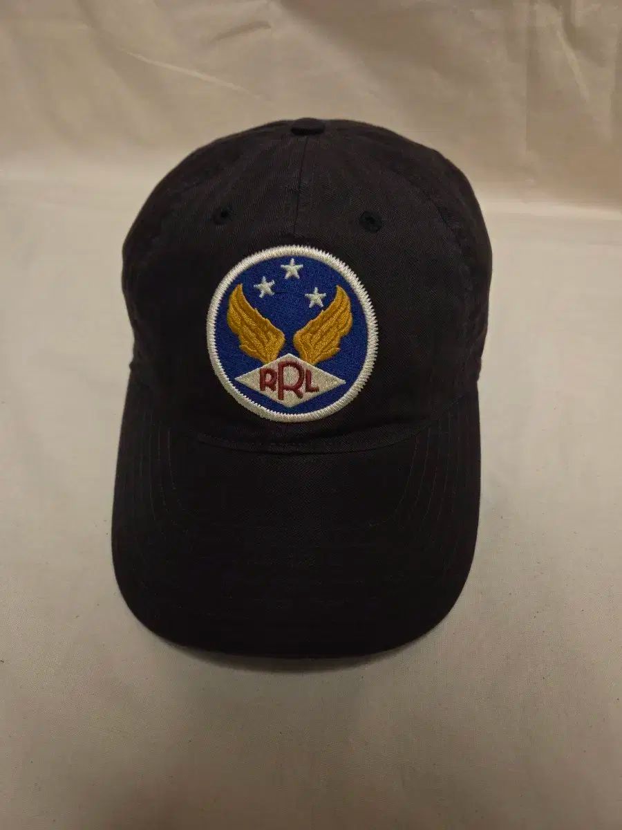 RRL ダブルアールエル ガーメント ダイング ツイル ベースボールキャップ ブラック