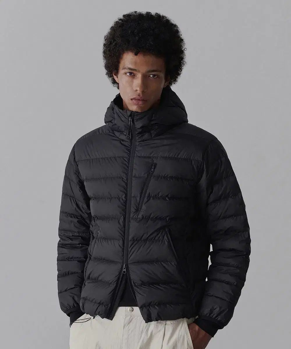 L XXL ムシンサ シティレジャー ダウンジャケット ブラック