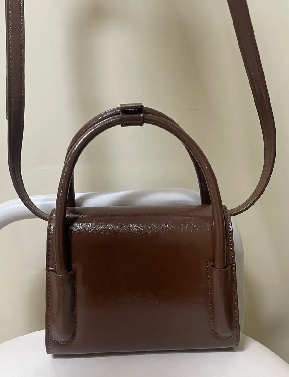 FIND KAPOOR ファインドカプア マティバッグ 18 クリンクルド ダークブラウン