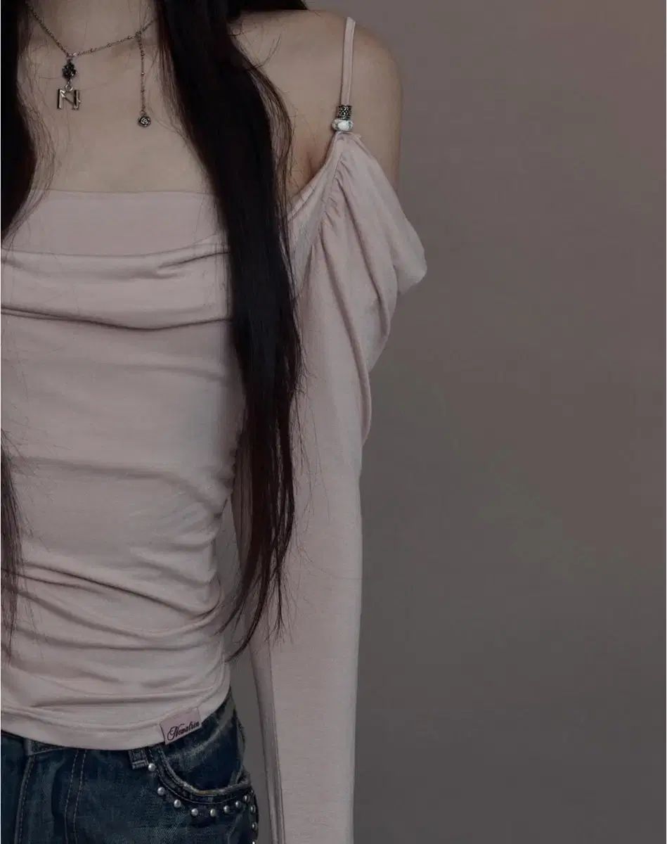 Newalrin Eve Draping オフショルダー ブラウス