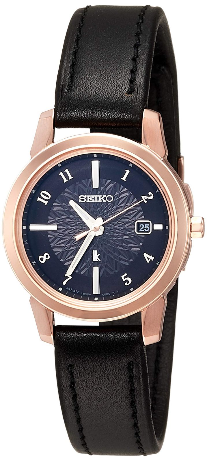 セイコーウォッチ 腕時計 ルキア SSQV086 レディース ネイビー