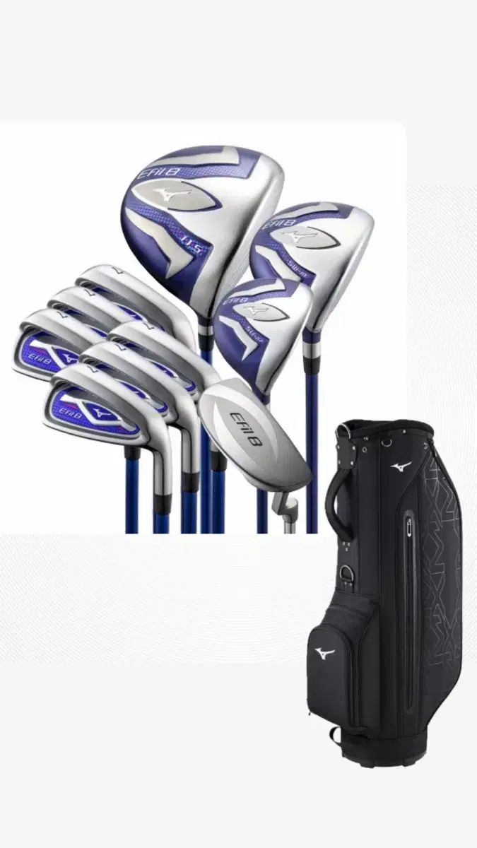 ミズノ エピル8 フルセット キャディバッグ