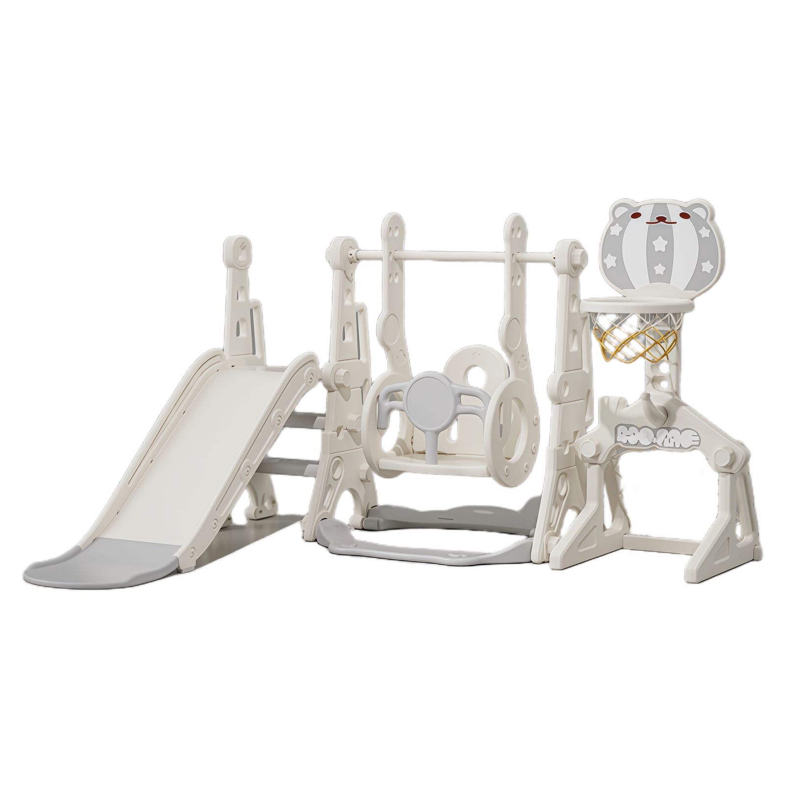 滑り台 すべり台 幼児用 滑り台とブランコセット バスケットゴール サッカーゴール ボールゴール ブランコ三段階調整可 遊具 室内遊具 屋内 家庭用 大型遊具 プレゼント 耐荷重40 kg