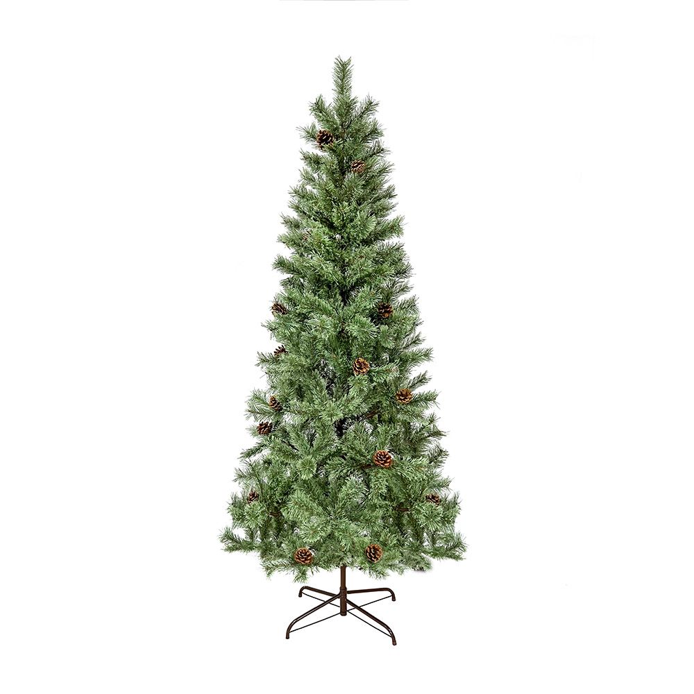 ツリー 180 cm 北欧 おしゃれ ヨーロッパトウヒツリー オーナメント無し 飾り 松ぼっくり付