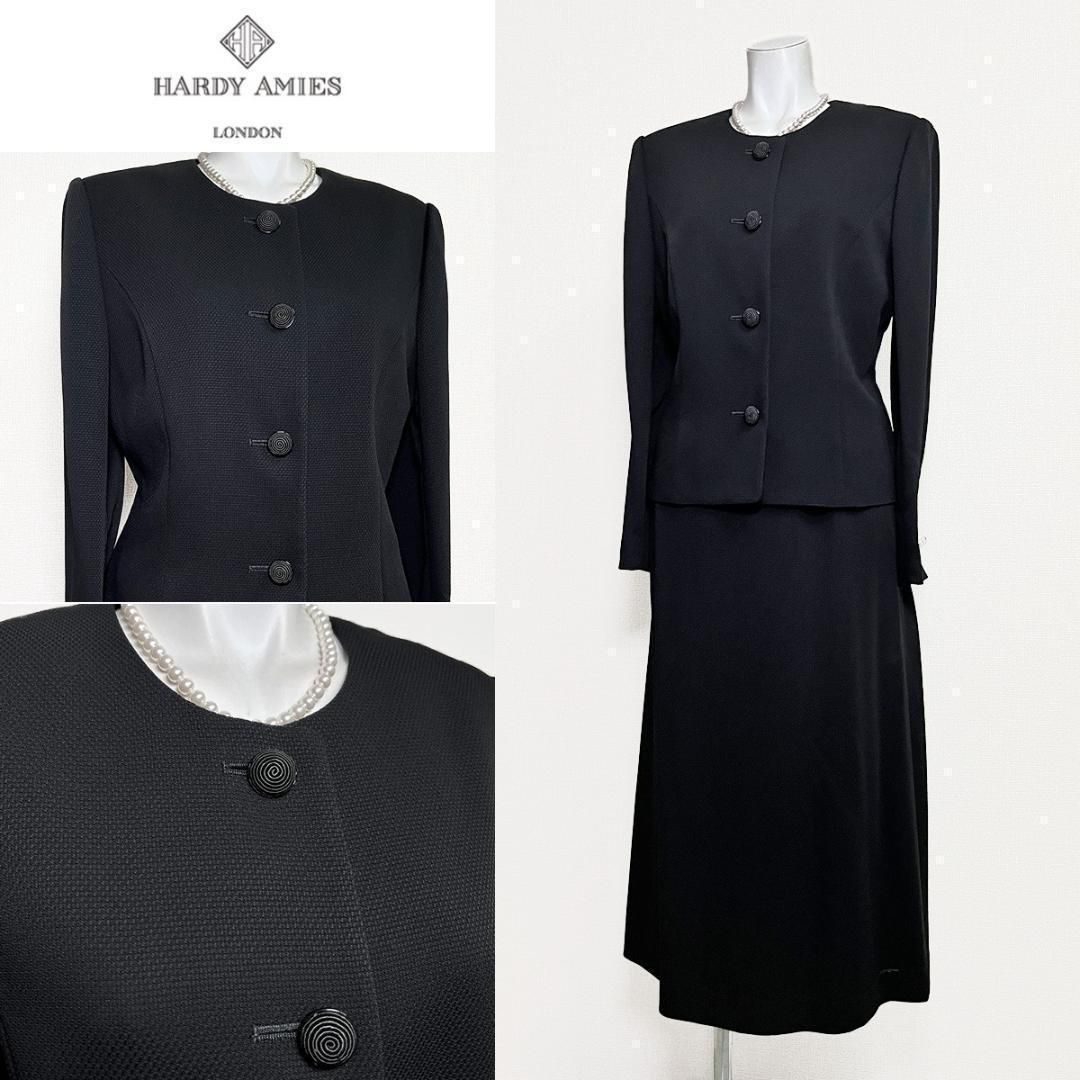 〇当日発送 ハーディエイミス 最 セレモニー 7号 黒 織模様