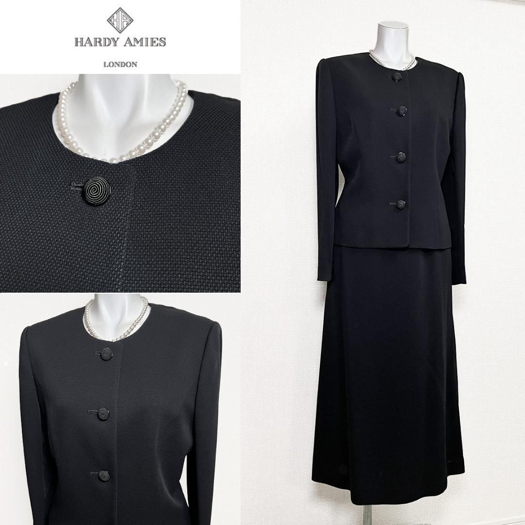 〇当日発送 ハーディエイミス 最 セレモニー 7号 黒 織模様