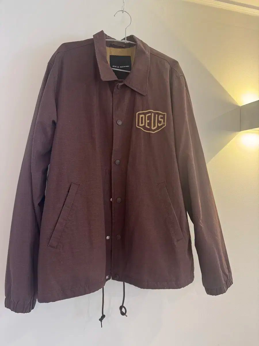 DEUS EX MACHINA デウスエクスマキナ コーチジャケット XL 裏起毛