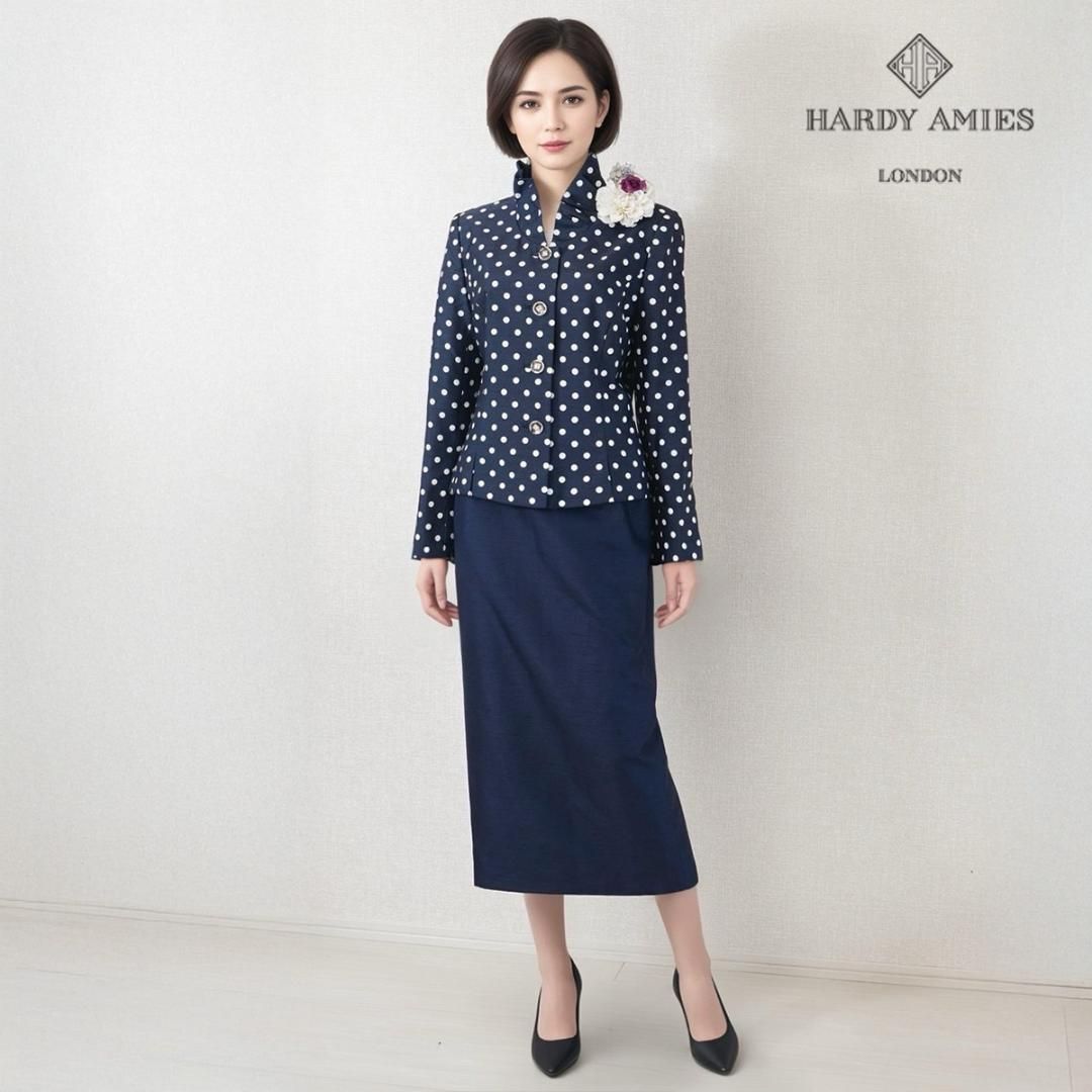 当日発送 ハーディエイミス 最 セレモニー 7号 ネイビー 爽やかで優美