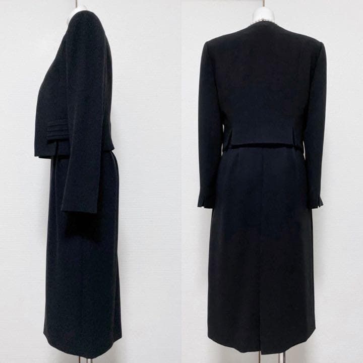 タイムセールも有。 当日発送 クロエ 東京イギン 喪服礼服 タックのライン