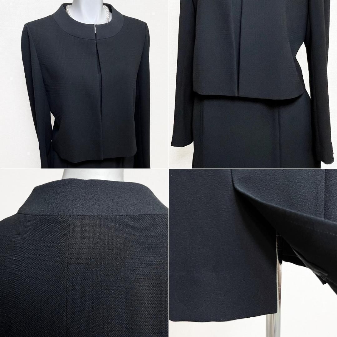 ♪当日発送可能【美品】ユキトリイ 高級礼服 9号 上品なチェック ♪当日発送可能【美品】ユキトリイ 高級礼服 9号 上品なチェック