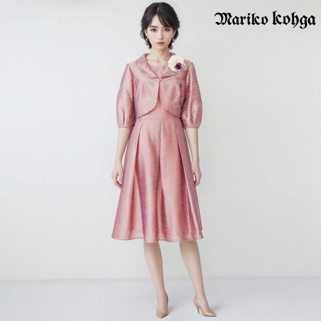 当日発送 東京ソワール マリココウガ セレモニー L ピンク フェミニン