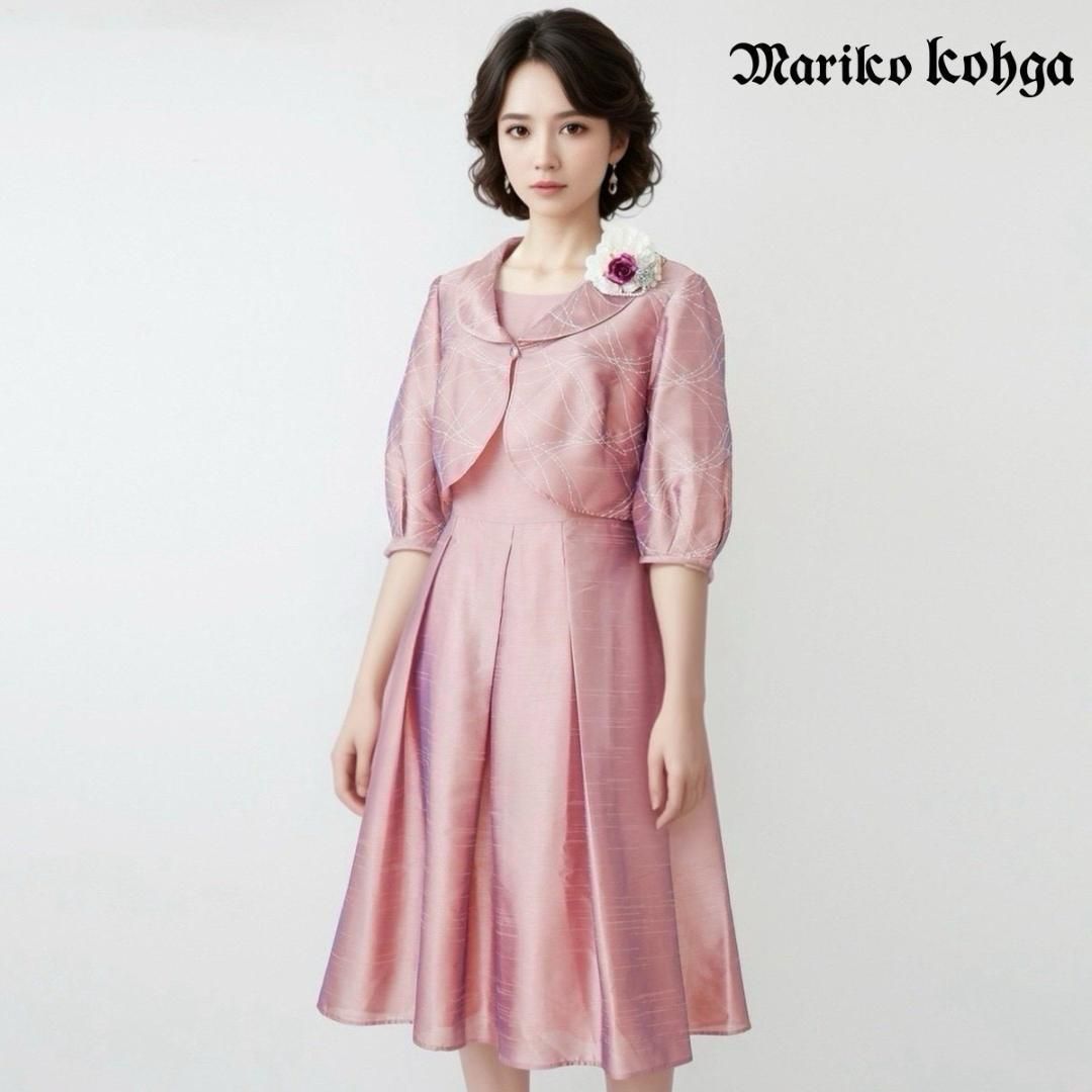 当日発送 東京ソワール マリココウガ セレモニー L ピンク フェミニン