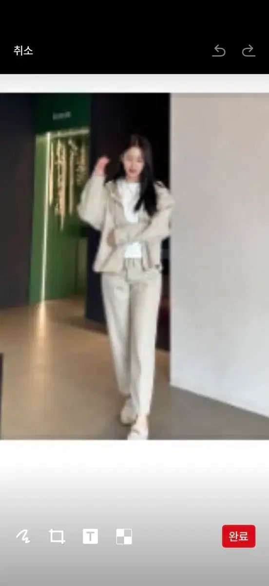 ロロ ウール フードジップアップ パンツセット