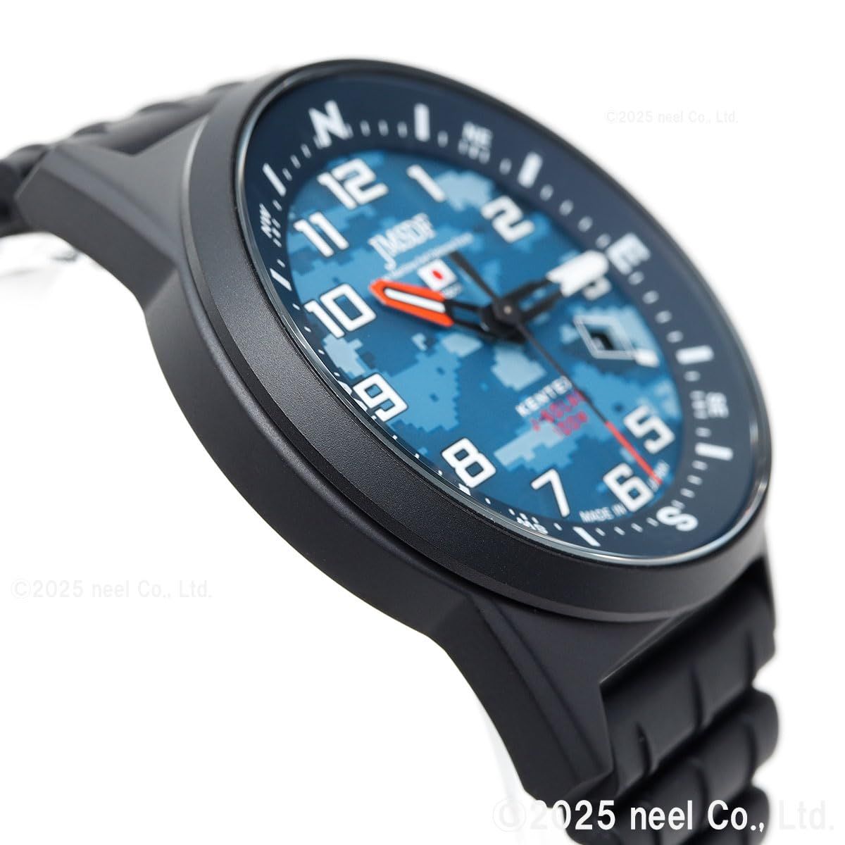  ケンテックス 腕時計 JSDF コンバットソーラー 海軍 S 715 M 18 メンズ ブラック アンクレット アクセサリー