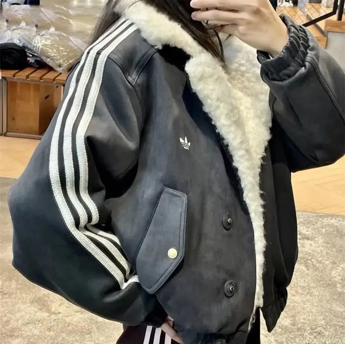 ︎ADIDAS Originals ︎ RETRO REMIX PADDED JACKET