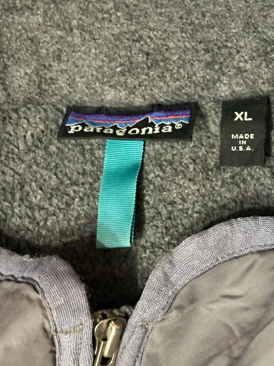 90s アメリカ製 patagonia パタゴニア Synchilla シンチラ フリースジップアップジャケット