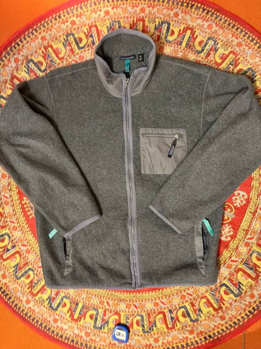 90s アメリカ製 patagonia パタゴニア Synchilla シンチラ フリースジップアップジャケット