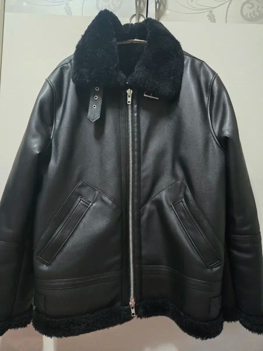 DOFFJASON ドフジェーソン ブラック ムートン ジャケット