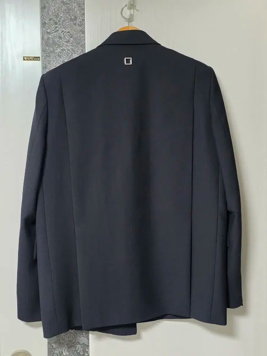 50 52 ウーヨンミ WO OYOUNGMI 22SS ネイビー レイヤー Single セットアップ