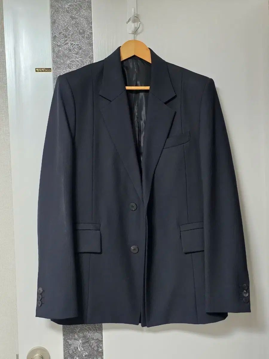 50 52 ウーヨンミ WO 22 SS ネイビー レイヤー Single セットアップ