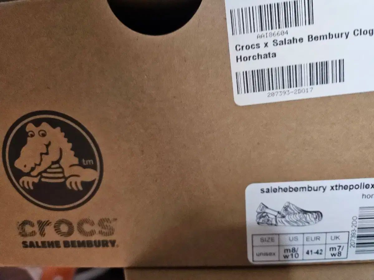 クロックス x サレヘ ベンバリー ポレックス クロッグ オルチャータ 265