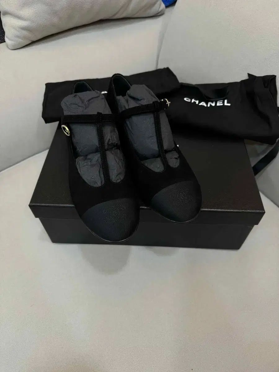 シャネルメリージェーンフラットシューズ靴 36