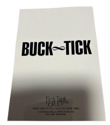 BUCK TICK バクチク ファンクラブ 会報 113号 雷神 風神 レゾナンス スブロサ SUBROSA インタビューあり