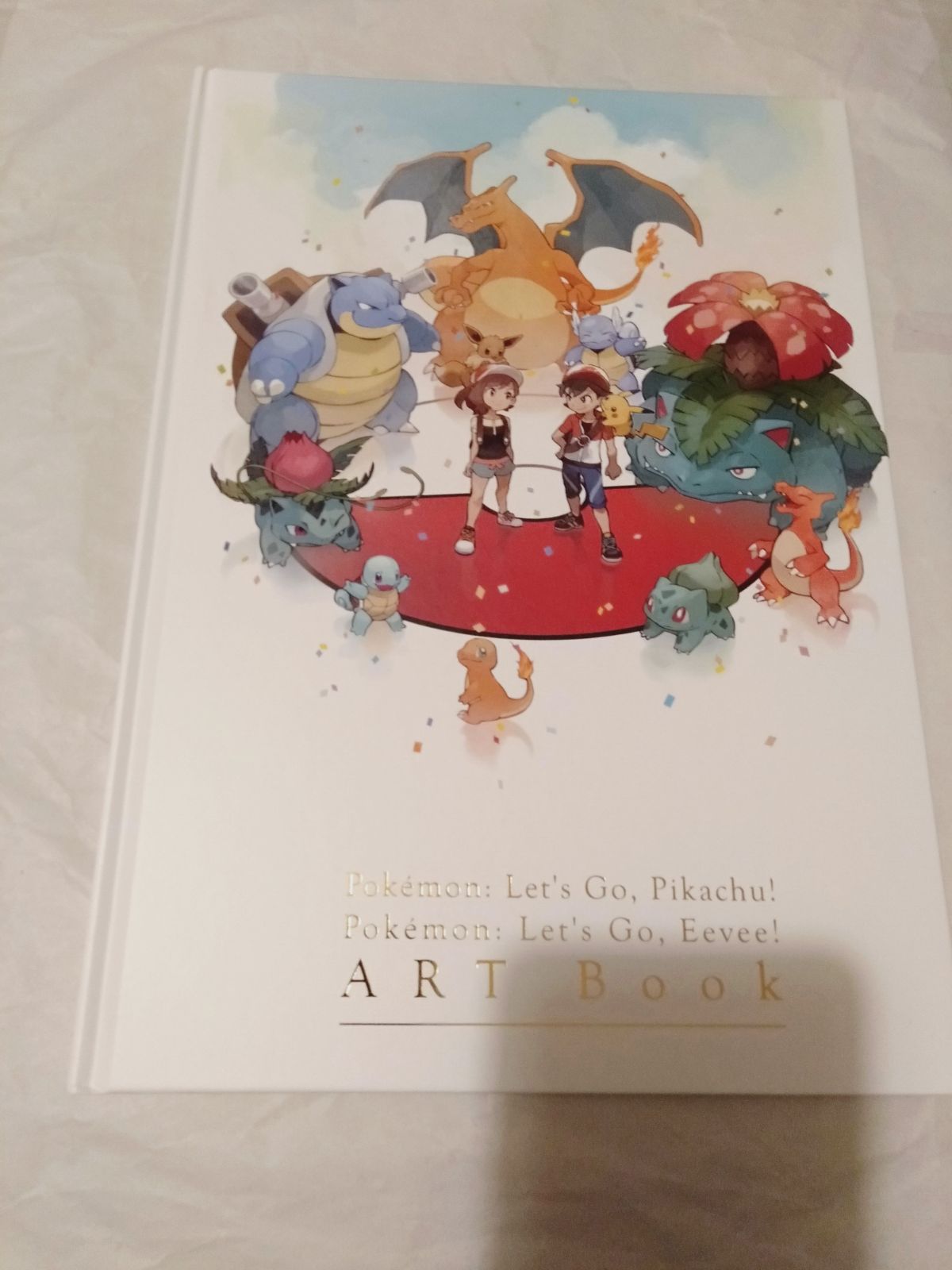 本 Pokemon LetsGO Pikachu! Eevee! ART BOOK