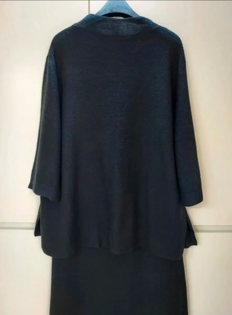 知識 ソン ジョンワンデザイナー レーヨン ニット 上下 セット 66 細身77 ほぼ