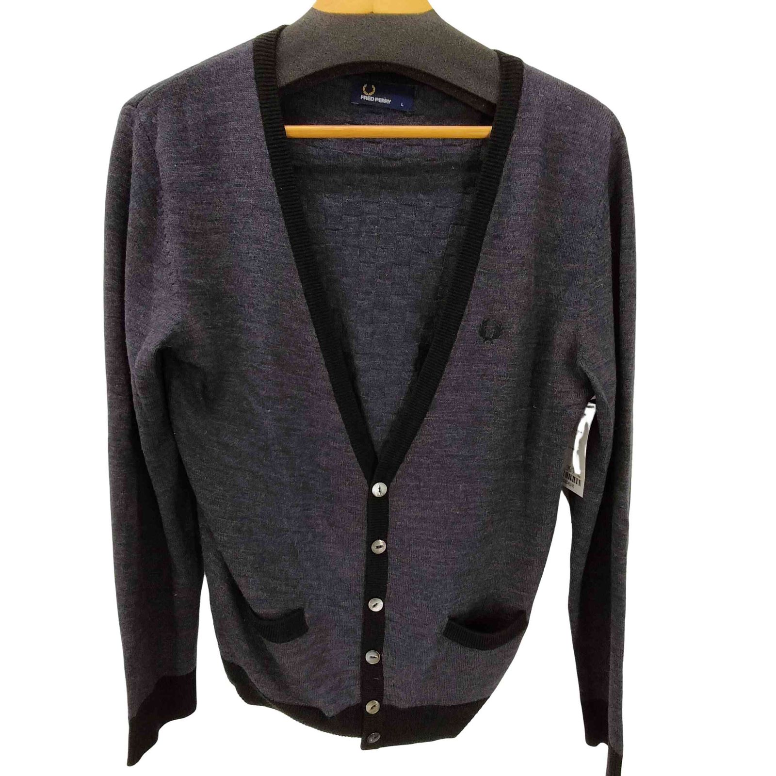 フレッドペリー FRED PERRY Classic Cardigan クラシック カーディガン