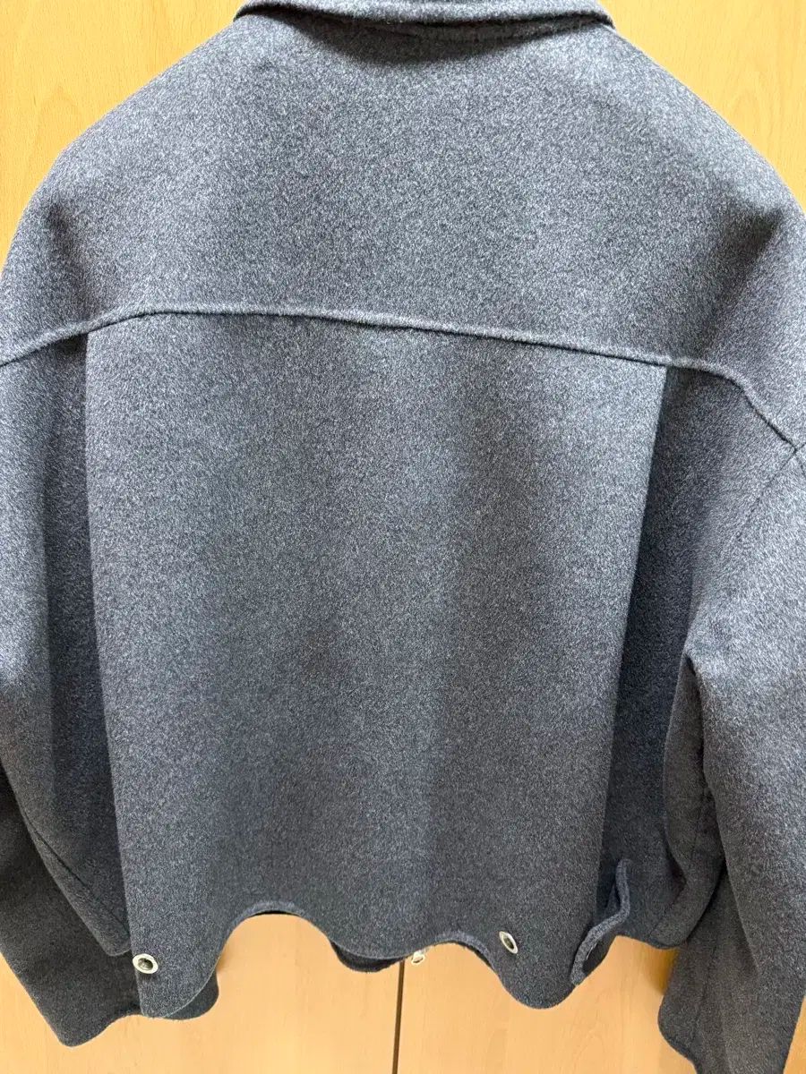 トニーウェック 23FW ハンドメイド カシミア ブルゾン チャコール XL