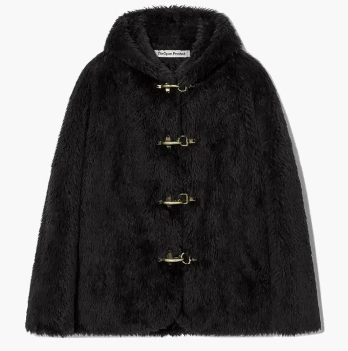 ザオープンプロダクト ファージャケット ブラック