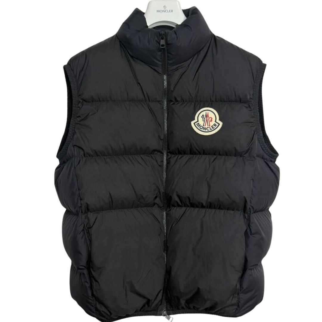 MONCLER M 1 ブラック ダウンベスト ALMAZ