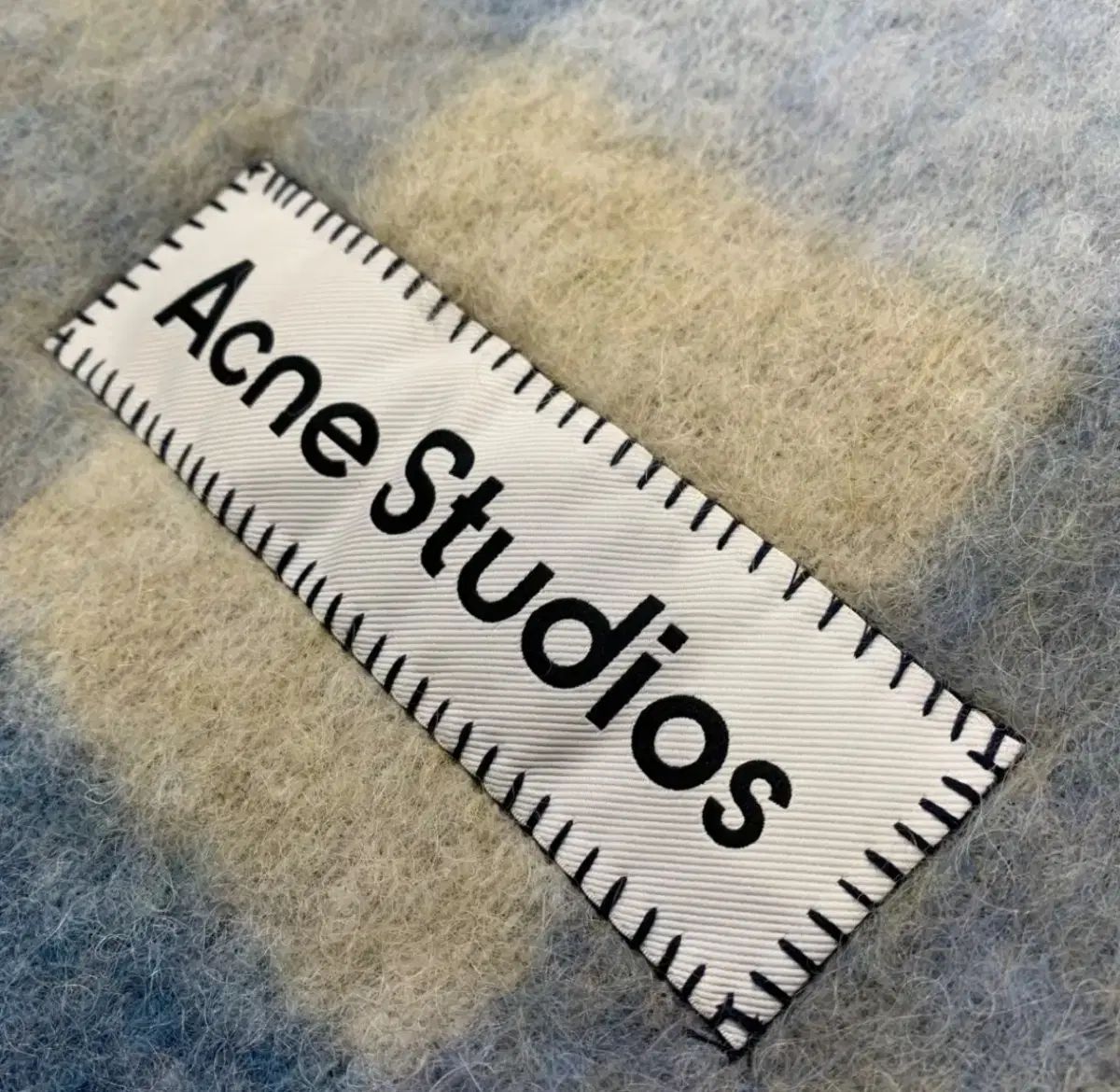 Acne Studios アクネストゥディオズ モヘア チェック スカーフ