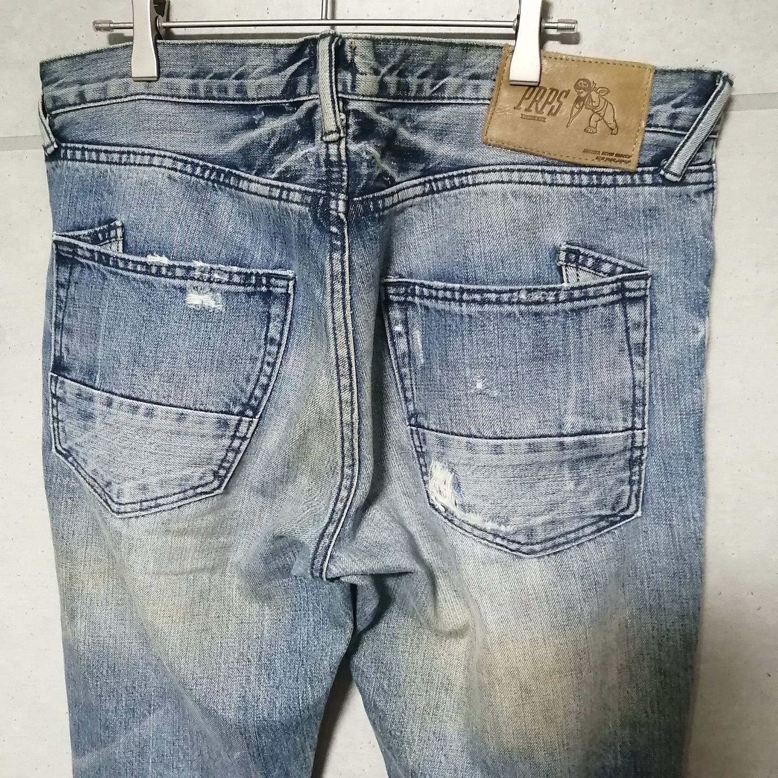 PRPS ヴィンテージ加工 デニムパンツ DEMON w32