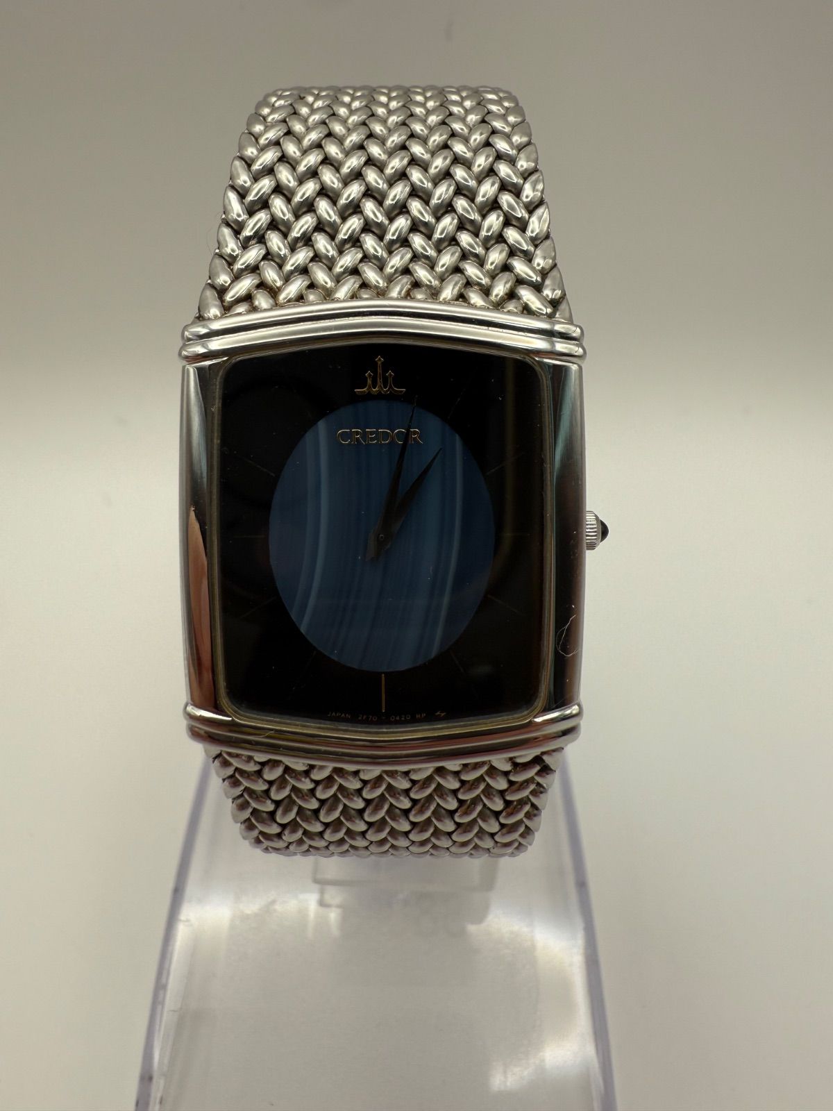 CREDOR クレドール 2 F 70 5380 クォーツ 稼働品 メッシュブレス