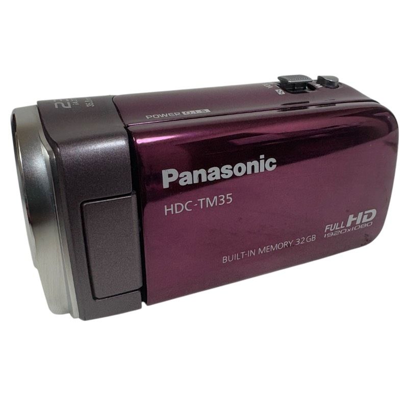 液晶難あり】Panasonic パナソニック HDC-TM35 ボルドー デジタル