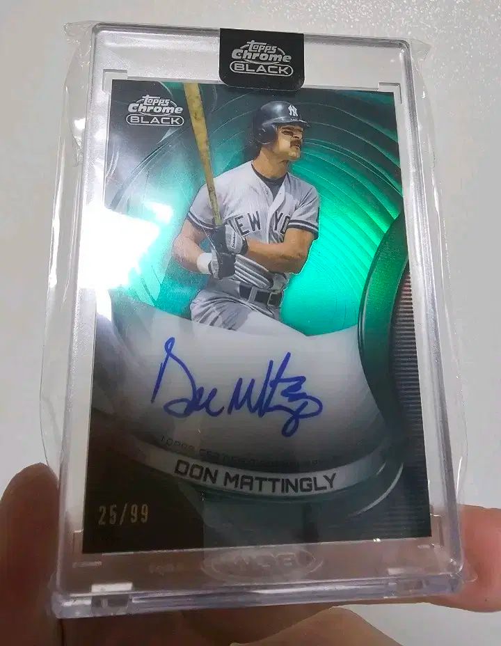 ニューヨーク ヤンキース 99 Don Mattingly サイン入り カード