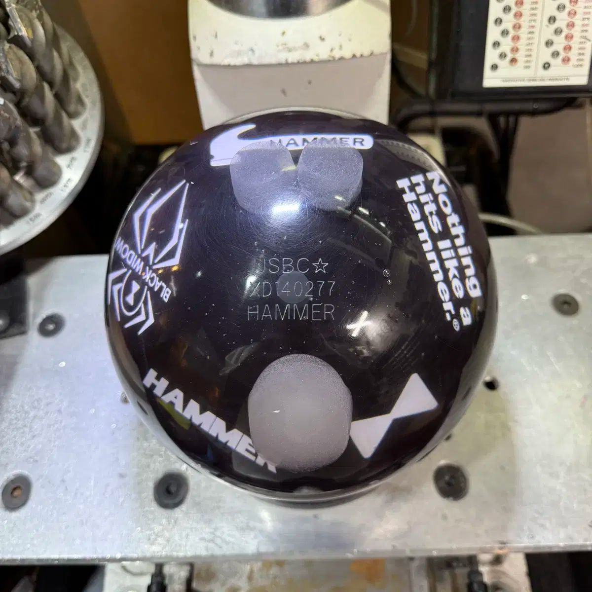 ジ コンビ イベント HAMMER - 12角 クリア ブラック 14パウンド 球