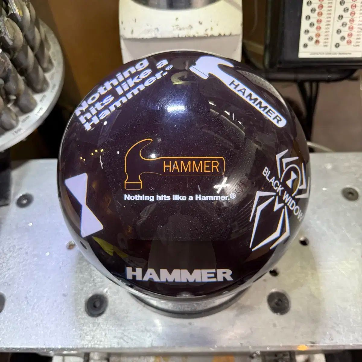 ジ コンビ イベント HAMMER - 12角 クリア ブラック 14パウンド 公式球