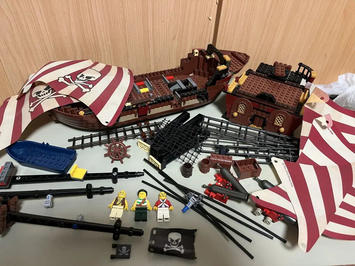 LEGOブロック 海賊 6243 海賊船 部品 用 説明書 フィギュア