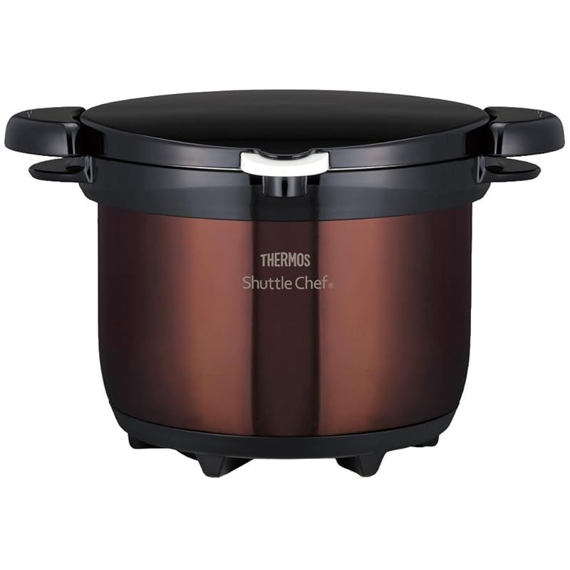 THERMOS 真空保温調理器 シャトルシェフ 3.0L クリアブラウン KBG-3000 CBW