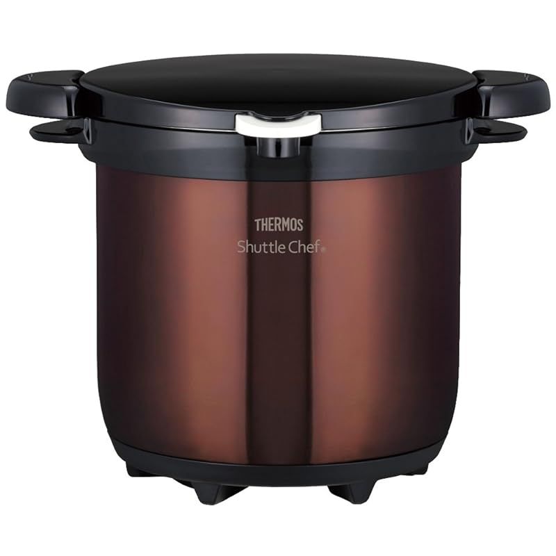 THERMOS 真空保温調理器 シャトルシェフ 4.5L クリアブラウン KBG-4500 CBW