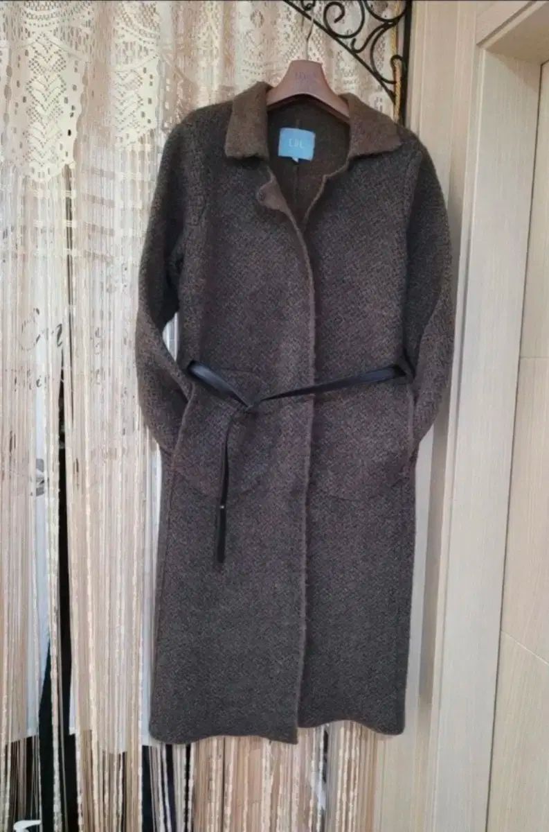 LBL アルパカ ニト ロングコート 66 77 ほぼ
