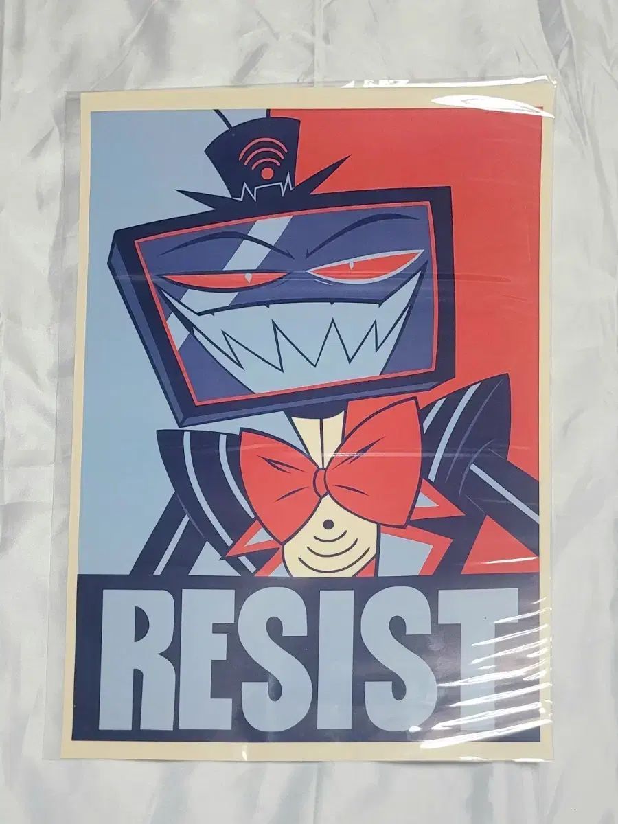 ハズビンホテル公式グッズ ヴォックス アクマ RESIST ポスター