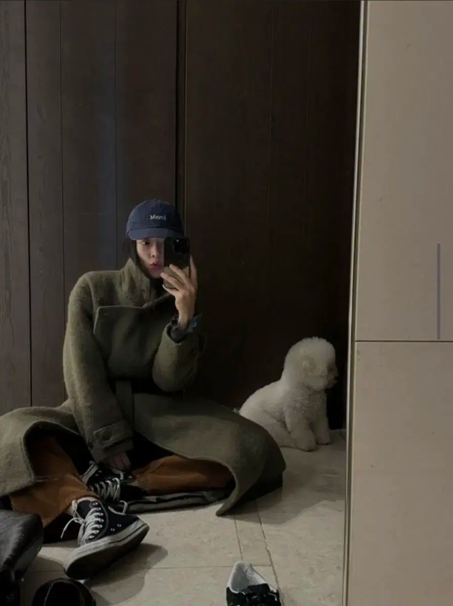 CHUU仁兎なずな ダブルロングコート