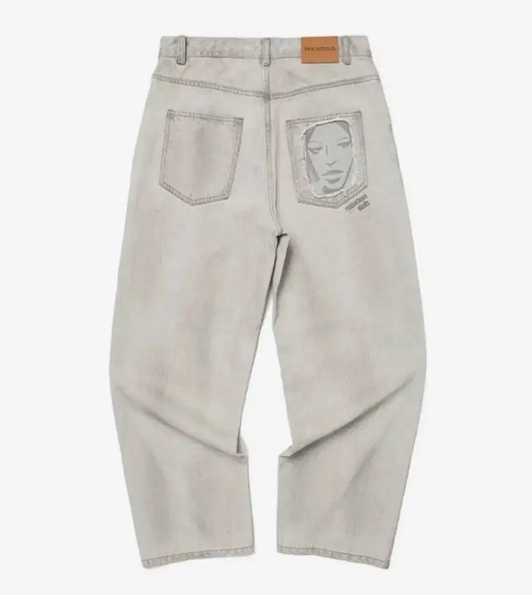 ウィークエンダーズ フェイス デニム パンツ s