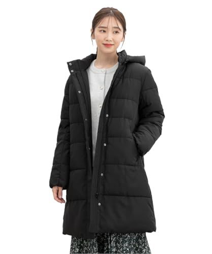 ハニーズ アウター コート はっ水 ファイバーダウン フード 再生ポリエステル 撥水加工 中綿 無地 レディース ファイバーダウンコート 7730448462