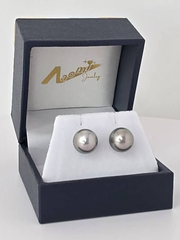 PT 900 シルバーブラック南洋パールネックレス