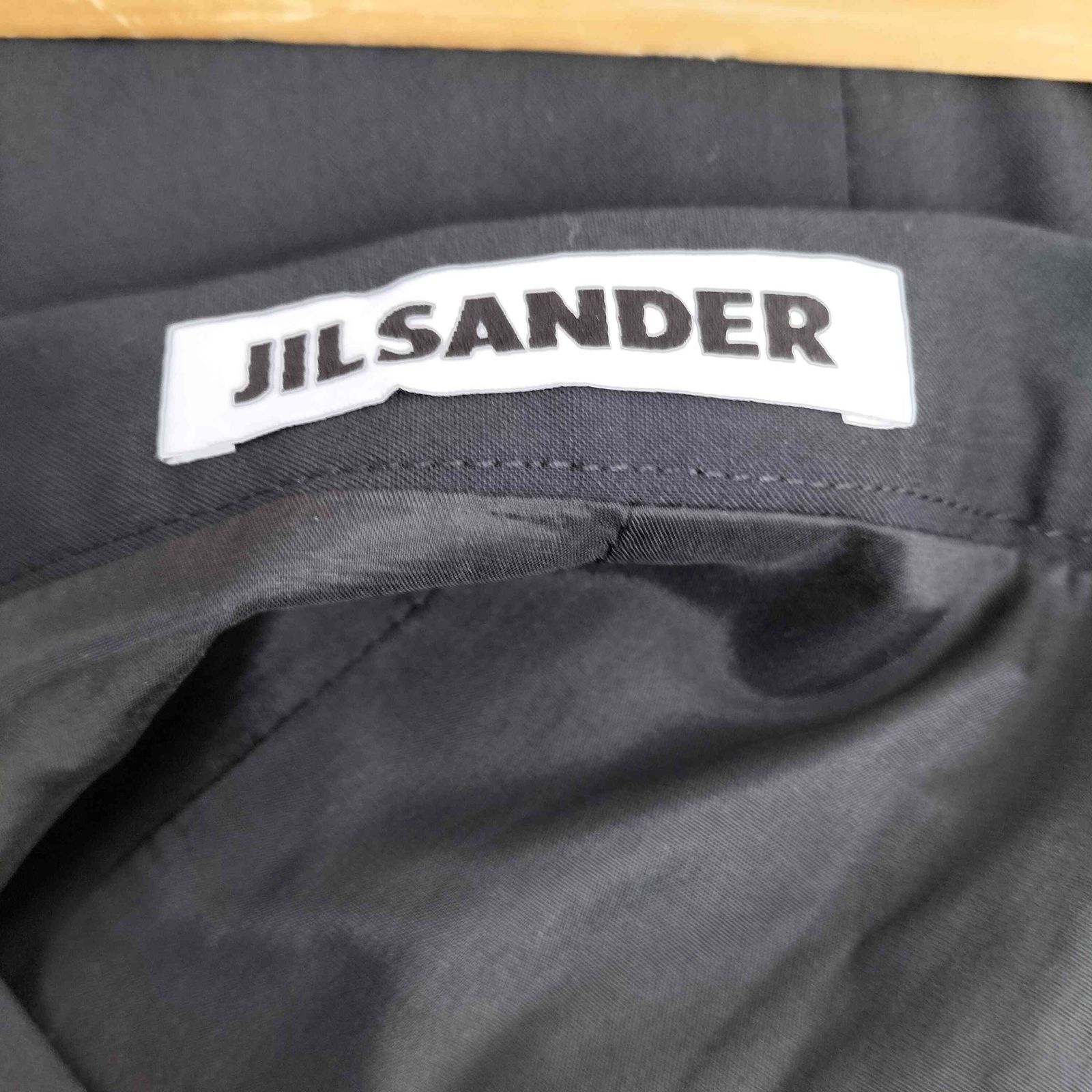 ジルサンダー JIL SANDER ウールギャバジン タイトスカート レディース